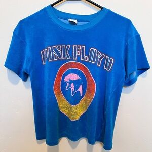 MADEWORN ROCK Pink Floyd Terry Cloth Tee size medium
